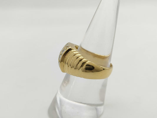D0.97ct K18 7.1g Ring