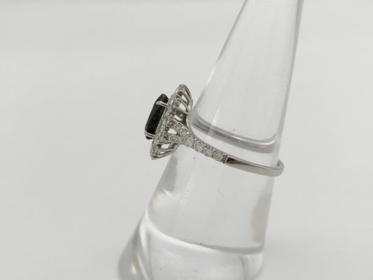 AX1.11ct D0.95ct PT950 3.7g Ring
