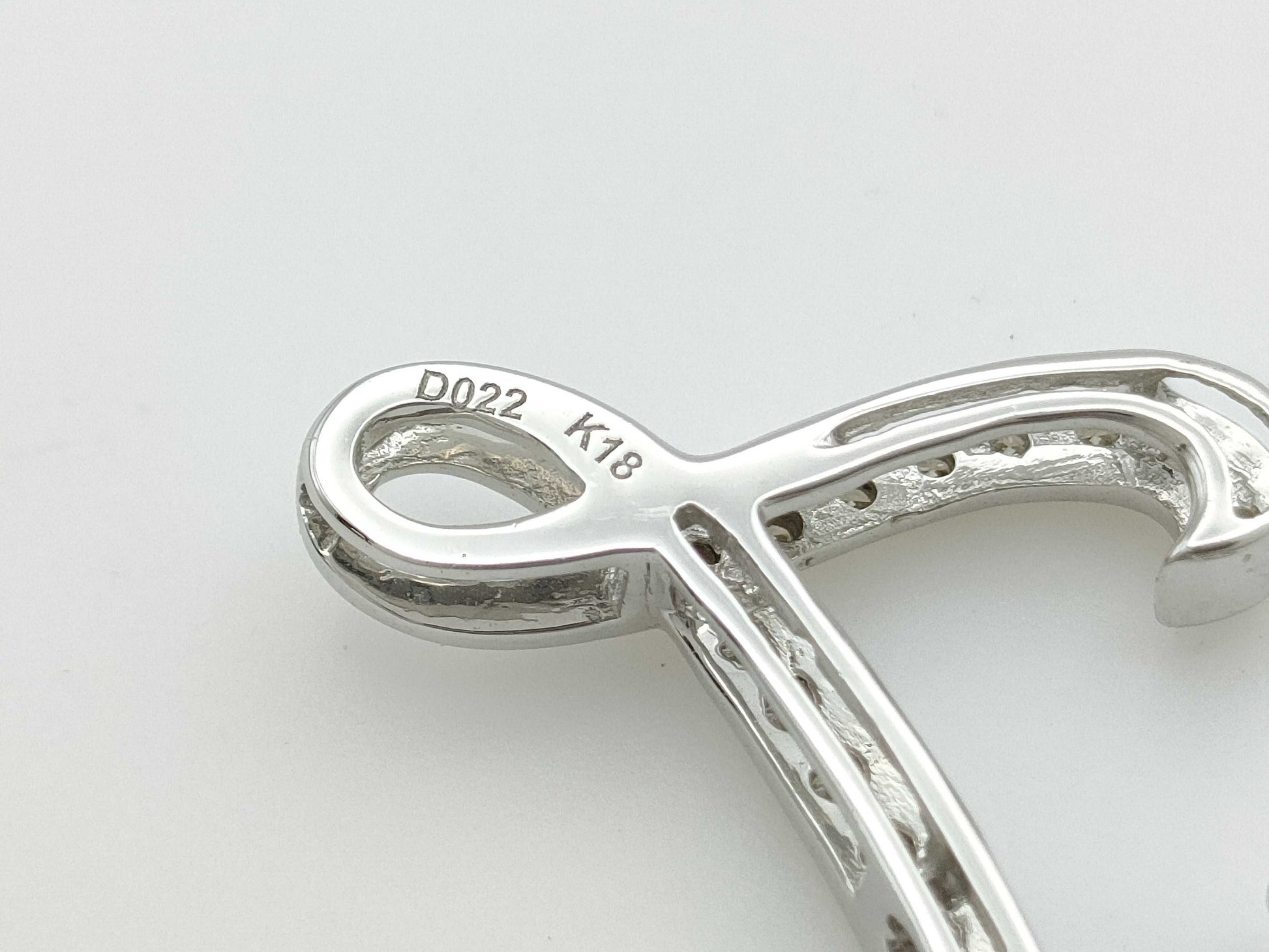 D0.22ct K18 2.7g Pendant Top