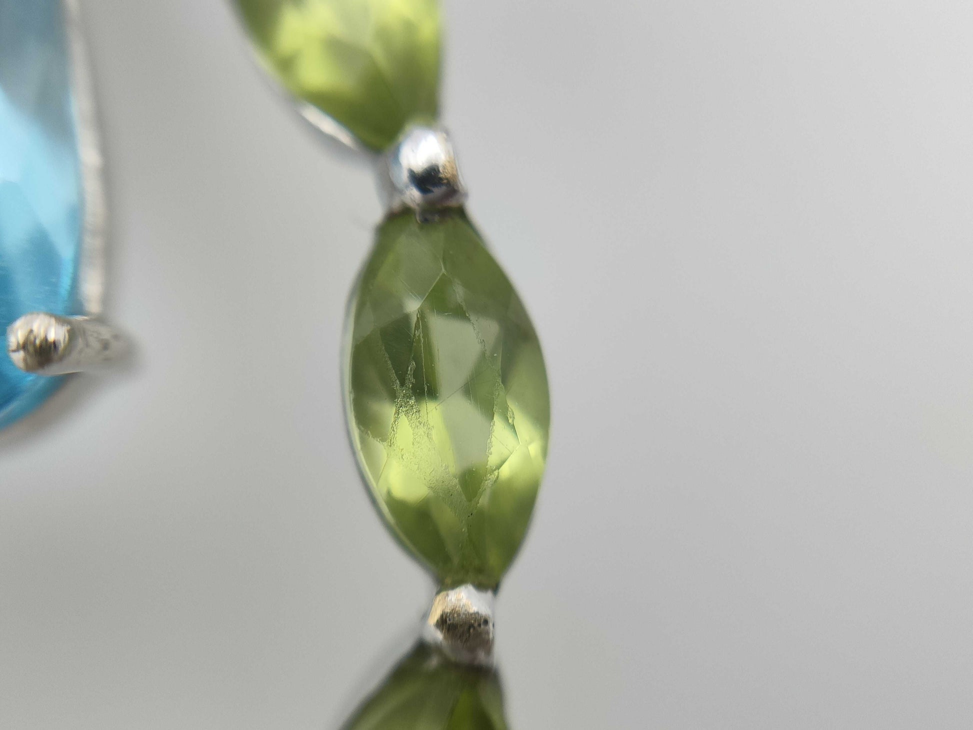 BT12.456ct PE1.540ct D0.21ct K18WG/750 14.9g Necklace