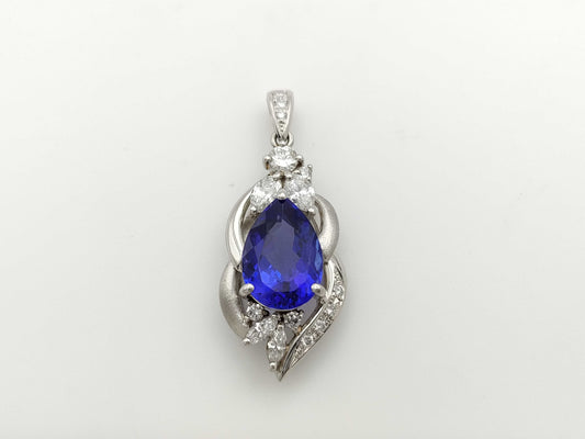 TZ4.94ct D0.91ct D0.04ct PT900 8.4g Pendant Top