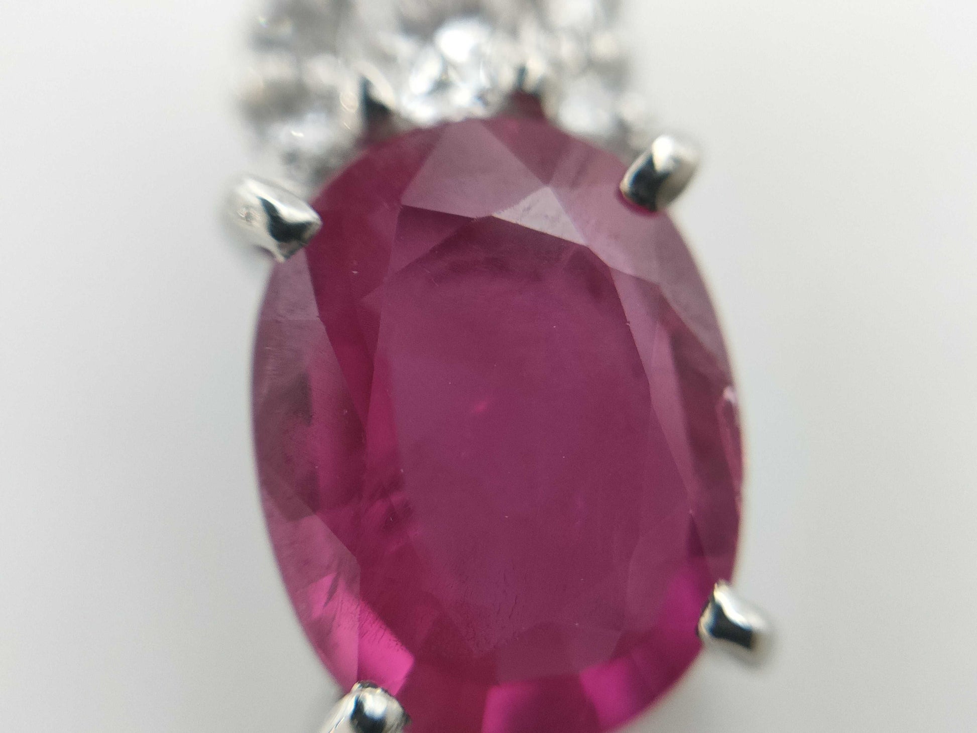 R1.32ct D0.16ct PT900/850 3.9g Necklace