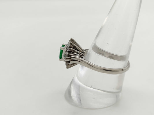 E0.46ct D0.63ct PT900 6.3g Ring