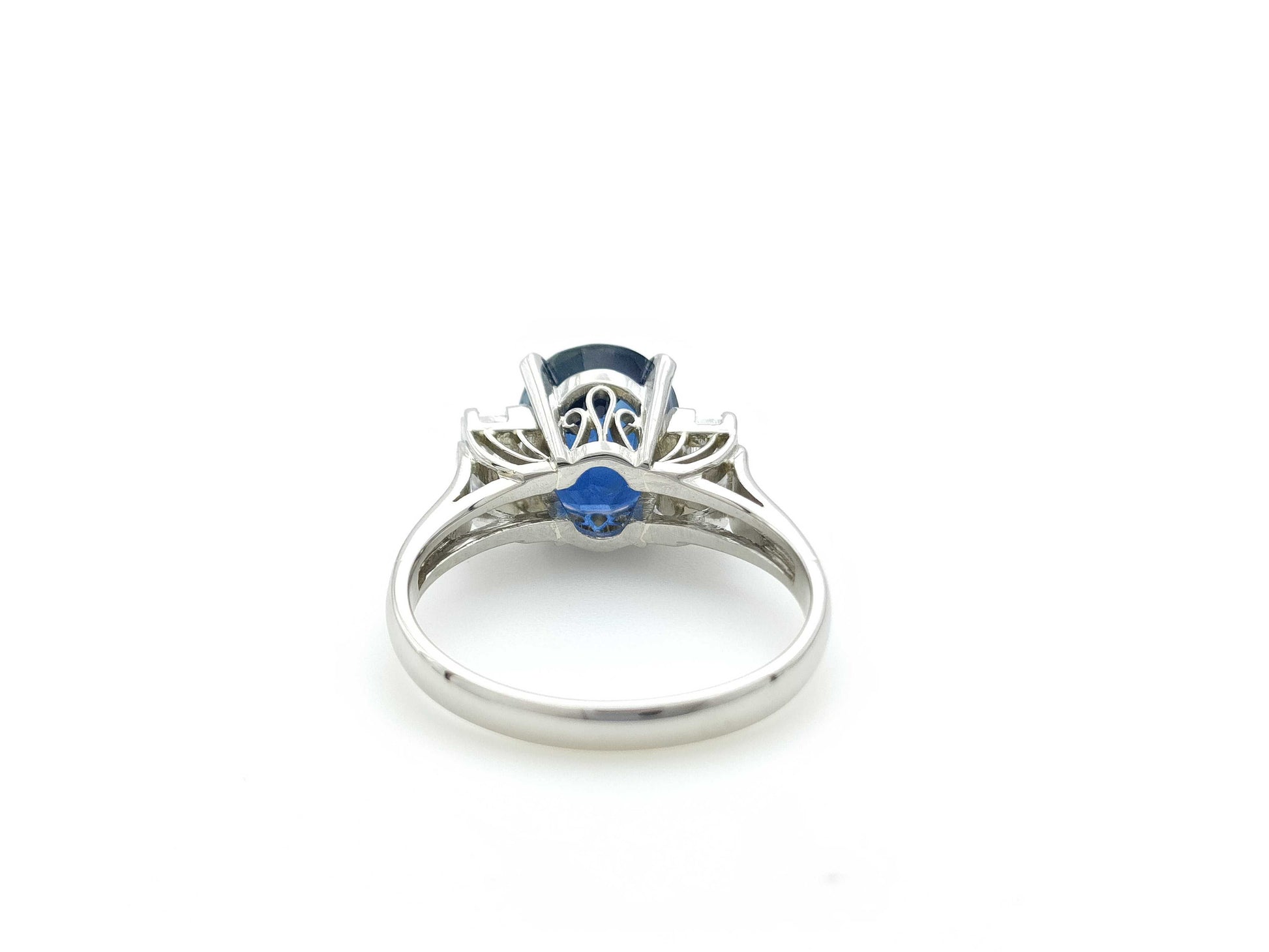 S3.45ct Diamond PT900 5.4g Ring