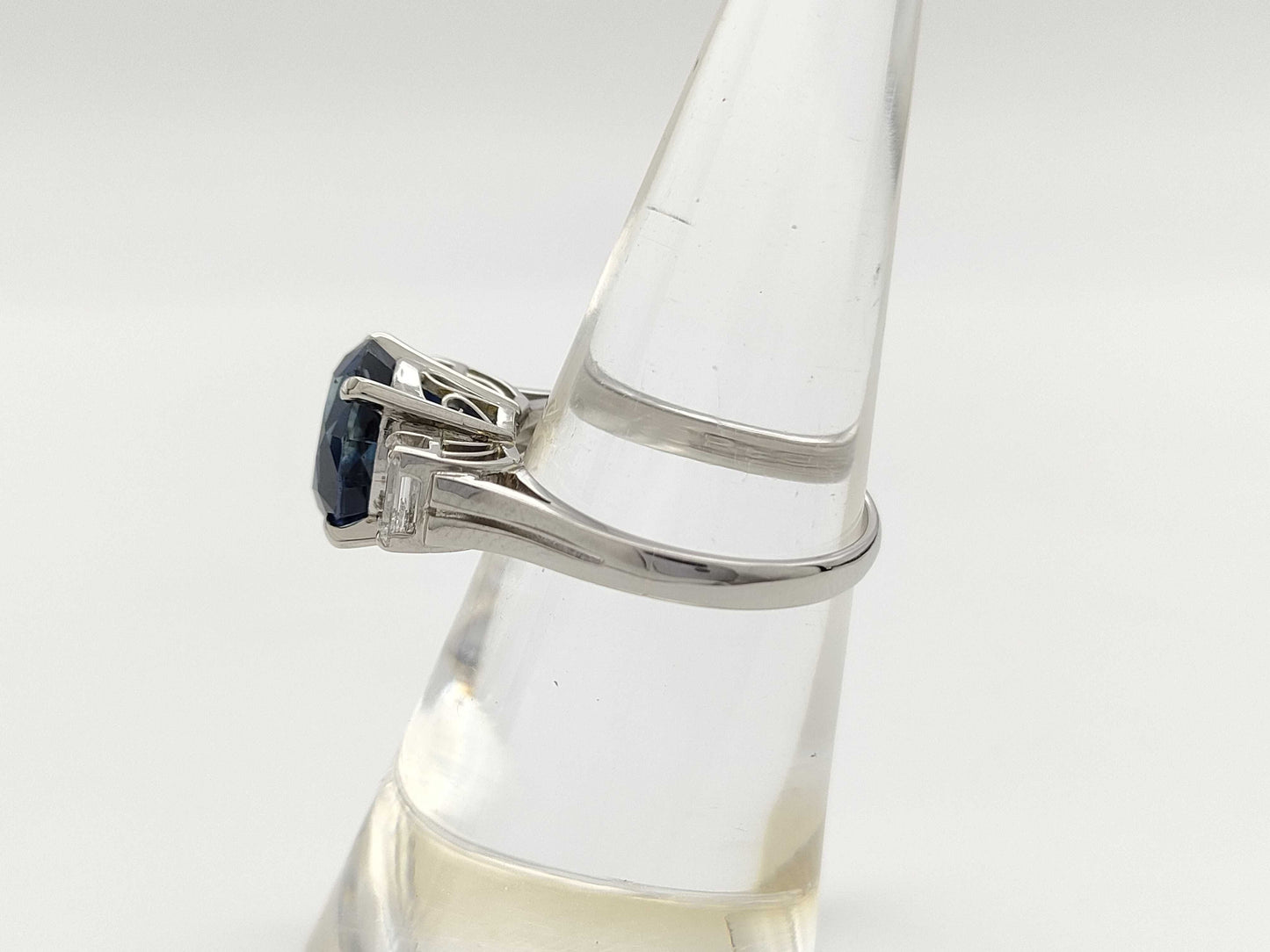 S3.45ct Diamond PT900 5.4g Ring