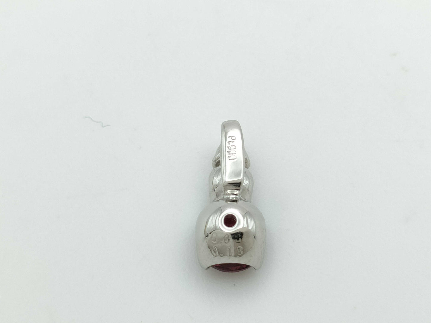 RGA0.68ct D0.18ct PT900 1.3g Pendant Top