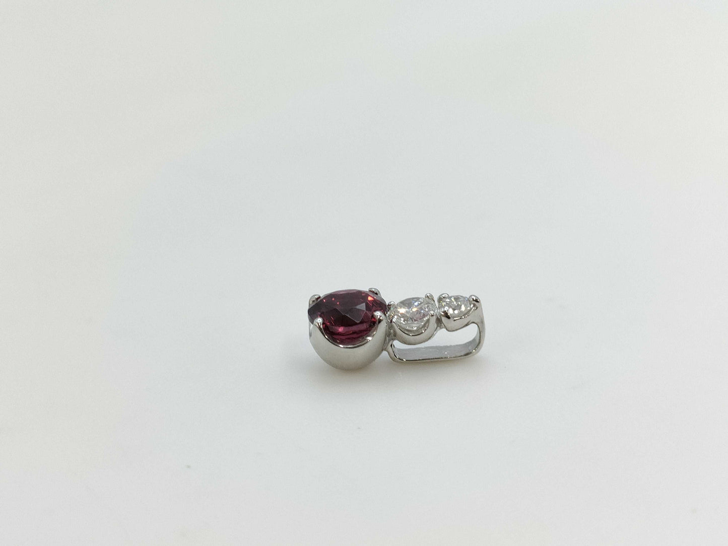 RGA0.68ct D0.18ct PT900 1.3g Pendant Top