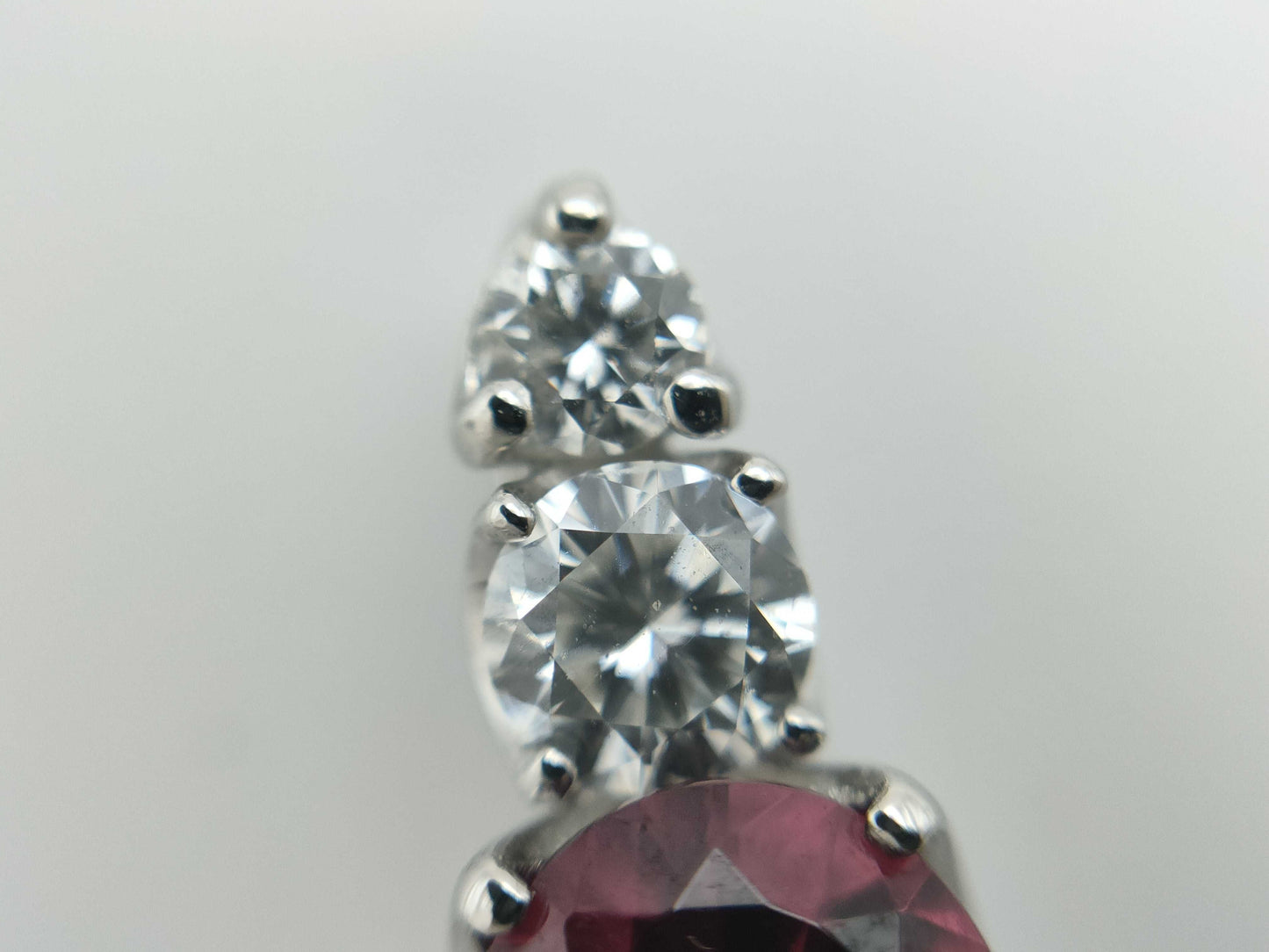 RGA0.68ct D0.18ct PT900 1.3g Pendant Top