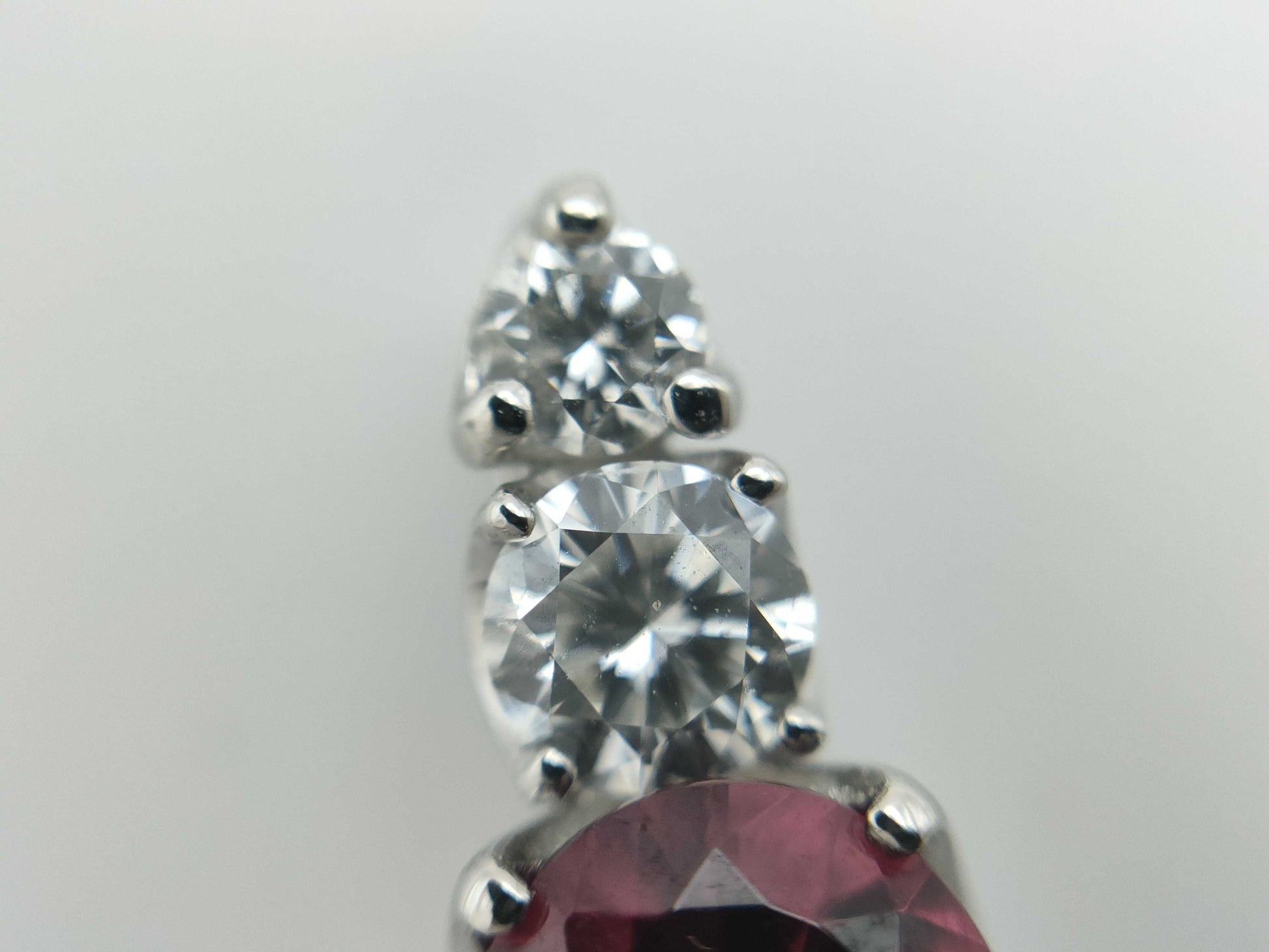 RGA0.68ct D0.18ct PT900 1.3g Pendant Top