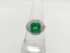 E2.60ct D0.80ct PT900 7.5g Ring