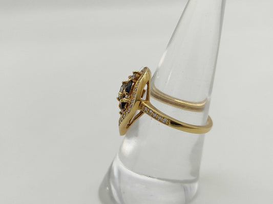 D0.27ct S0.35ct FD0.36ct K18 4.5g Ring