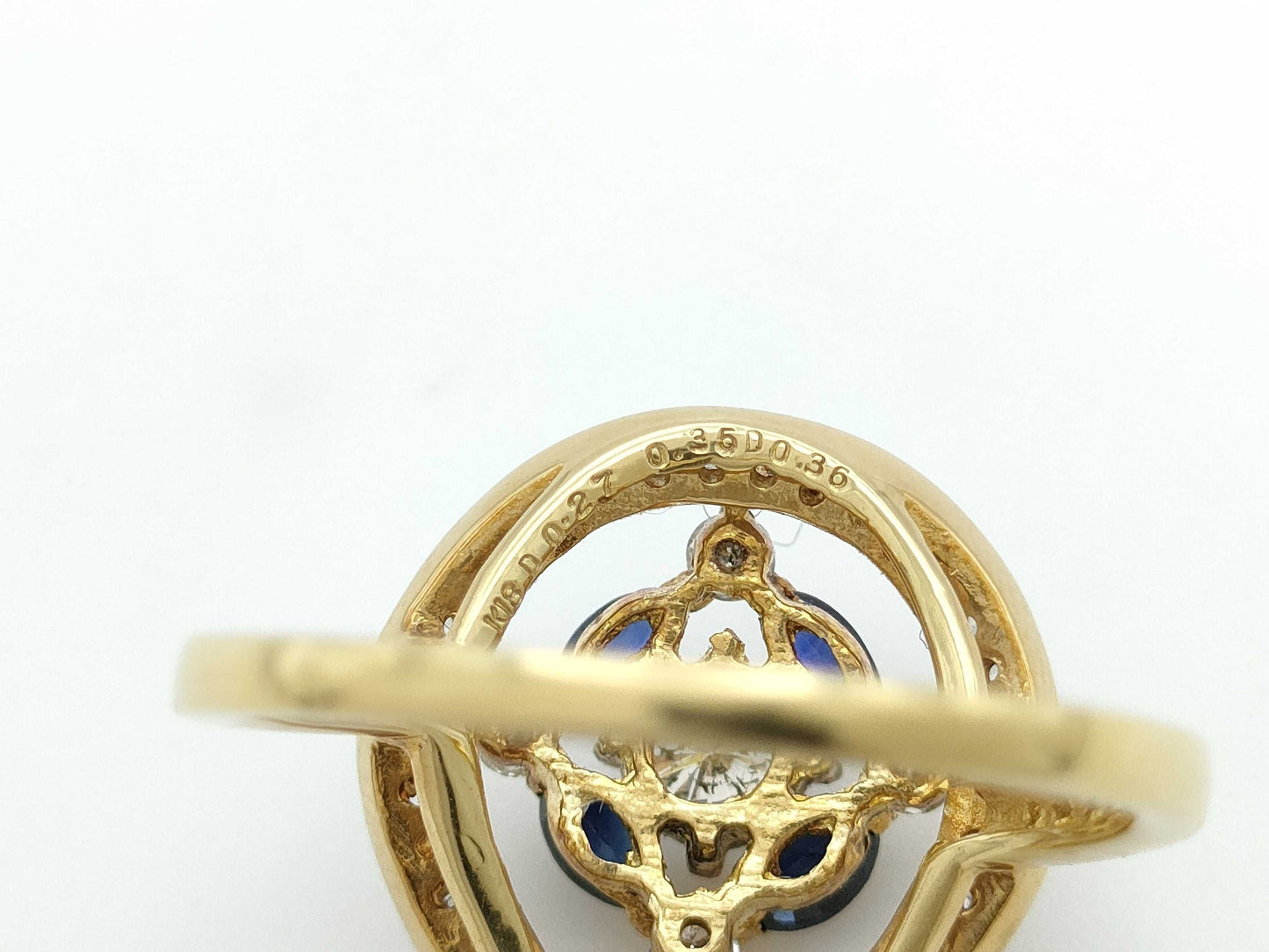 D0.27ct S0.35ct FD0.36ct K18 4.5g Ring