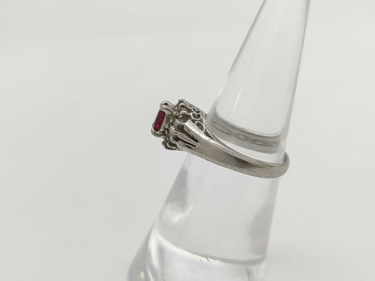 R0.53ct D0.20ct PT900 4.6g Ring