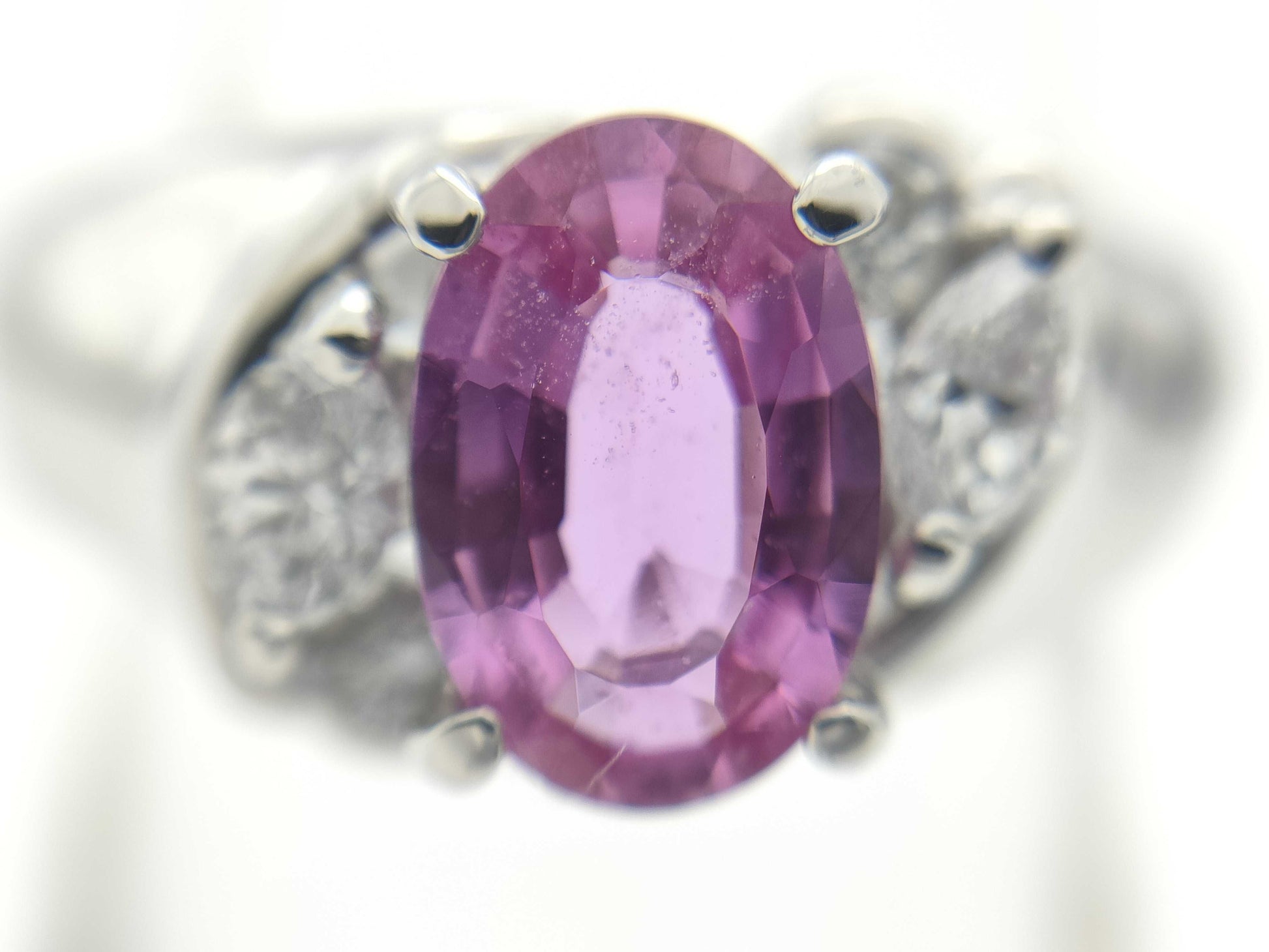PS1.238ct D0.25ct PT900 7.7g Ring