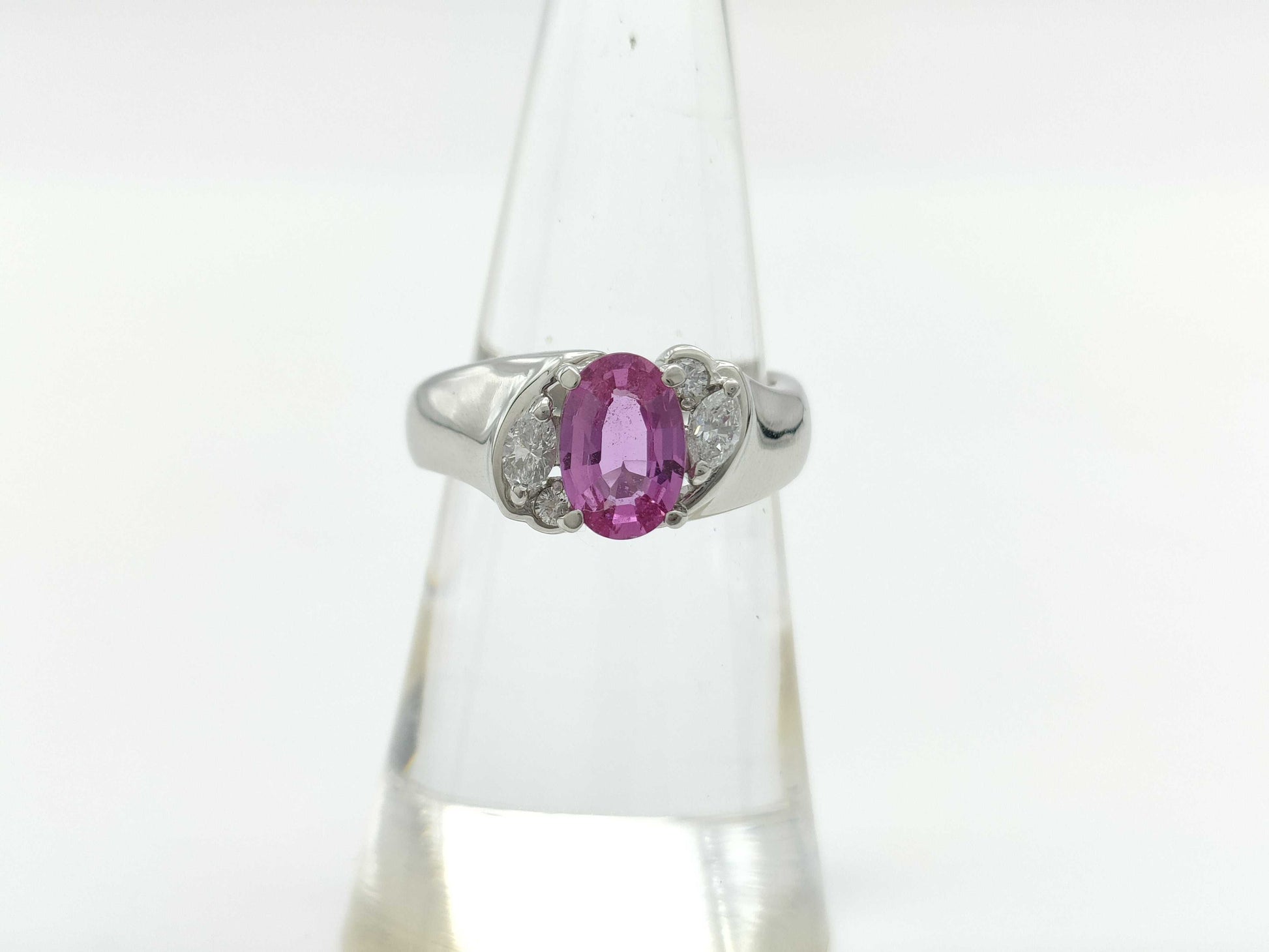 PS1.238ct D0.25ct PT900 7.7g Ring