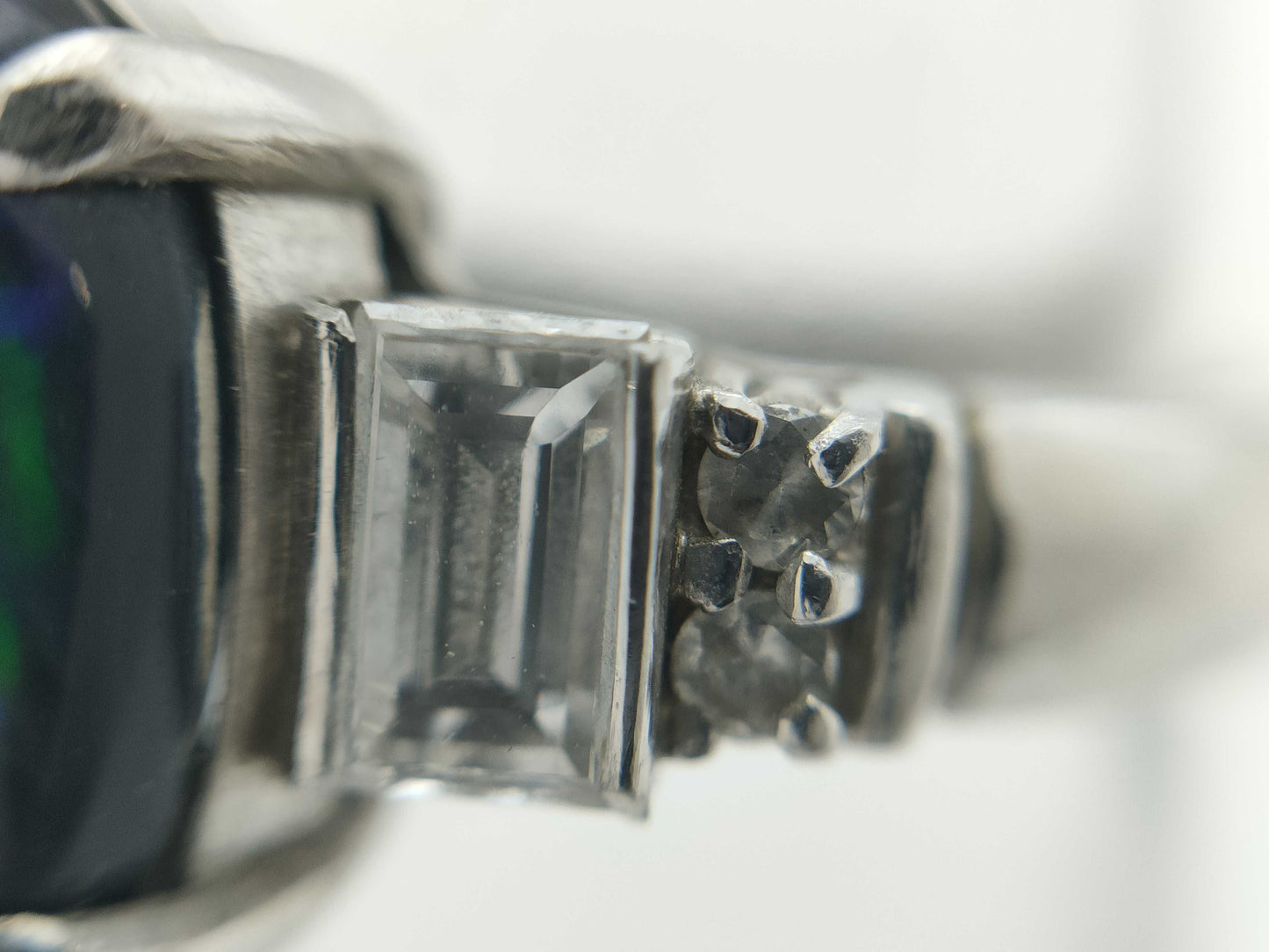 BOP2.30ct D0.60ct PT900 5.8g Ring
