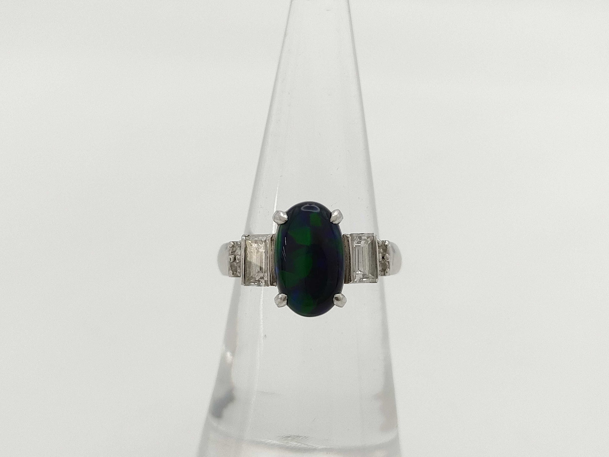 BOP2.30ct D0.60ct PT900 5.8g Ring