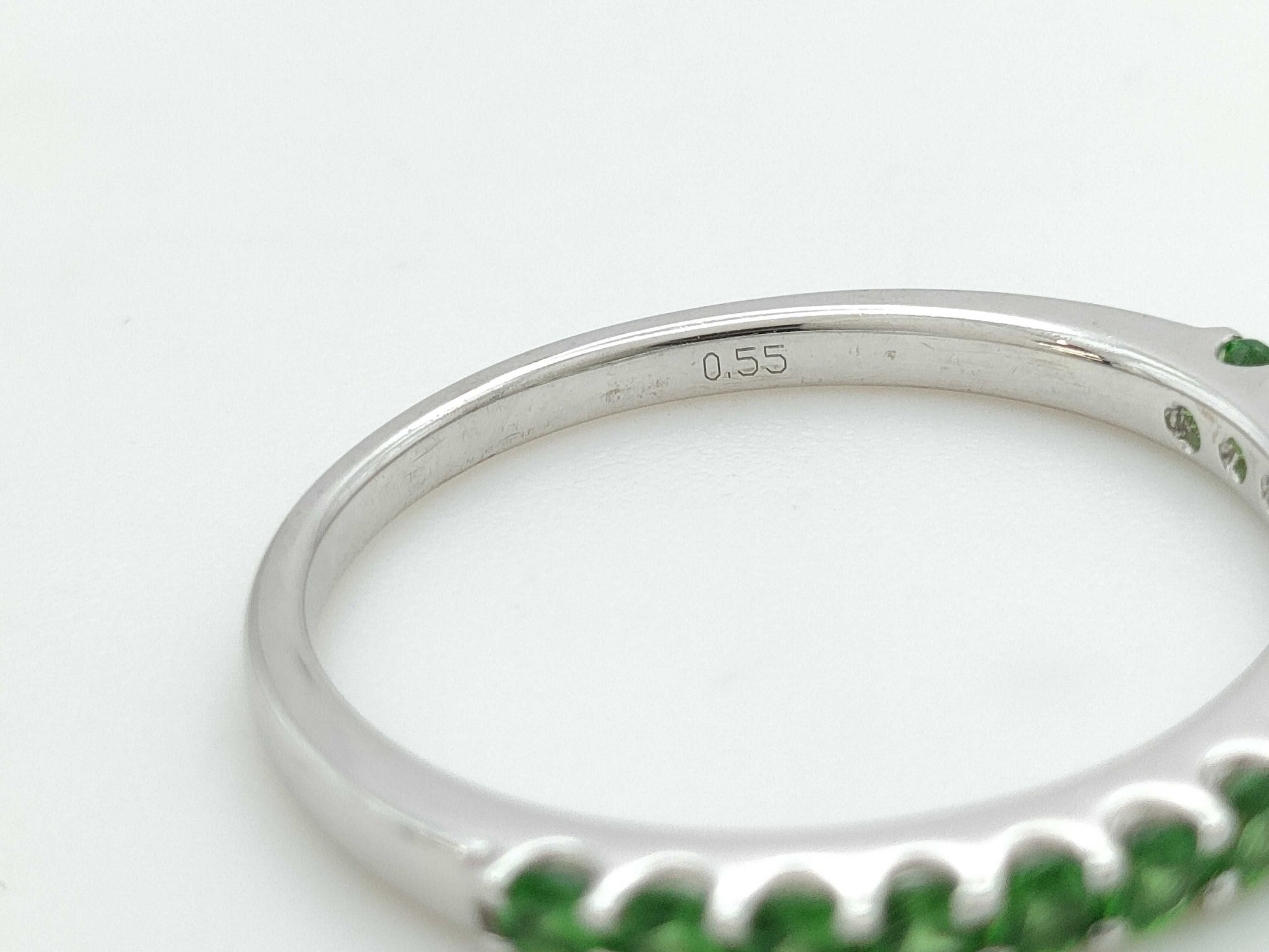 G0.55ct K18WG 2.8g Ring