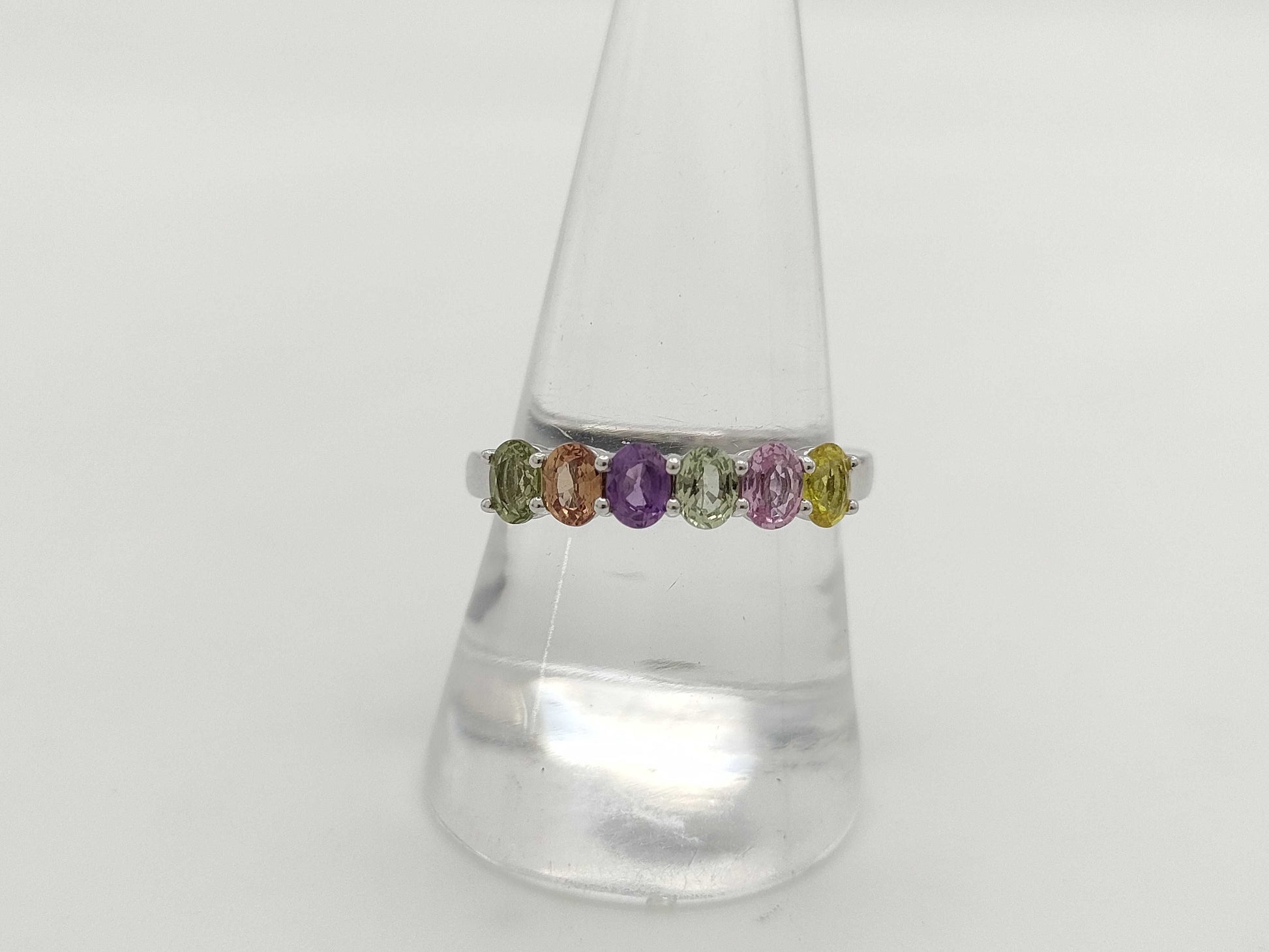 S1.20ct K18WG 3.8g Ring