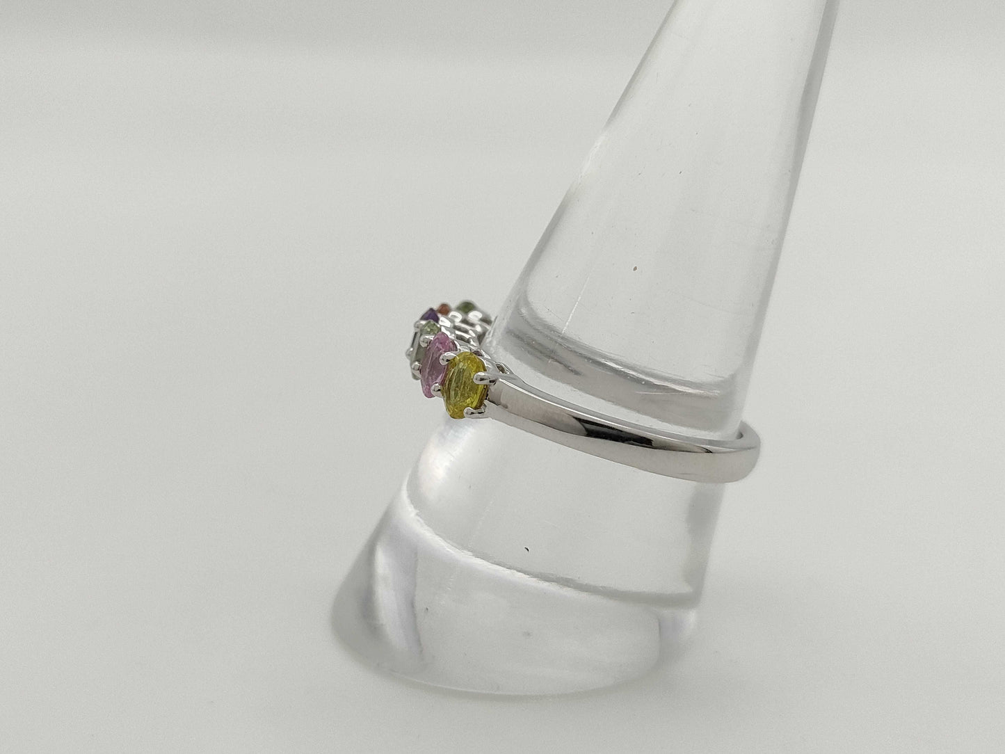 S1.20ct K18WG 3.8g Ring