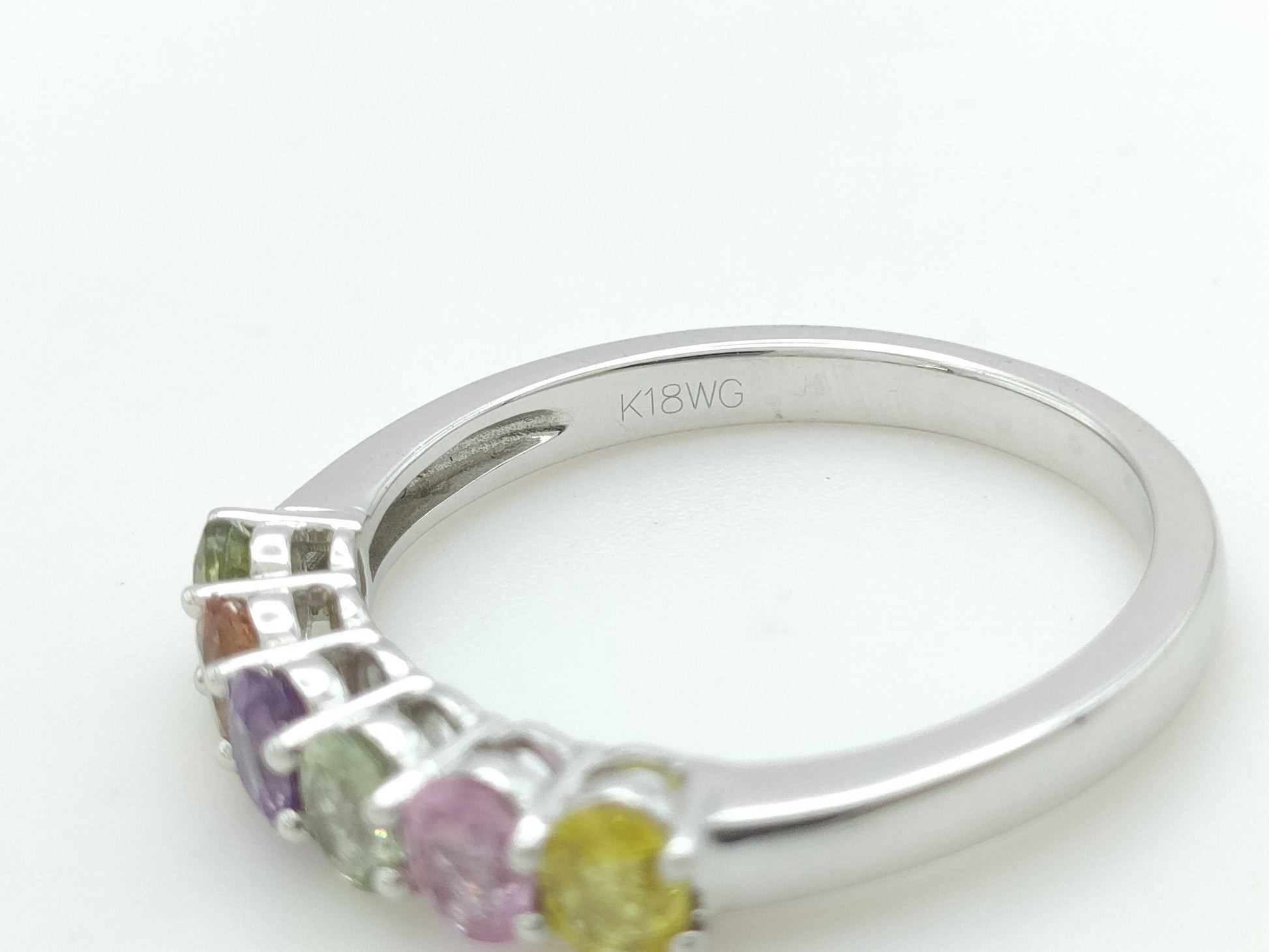 S1.20ct K18WG 3.8g Ring