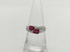 R0.81ct D0.10ct PT900 4.1g Ring