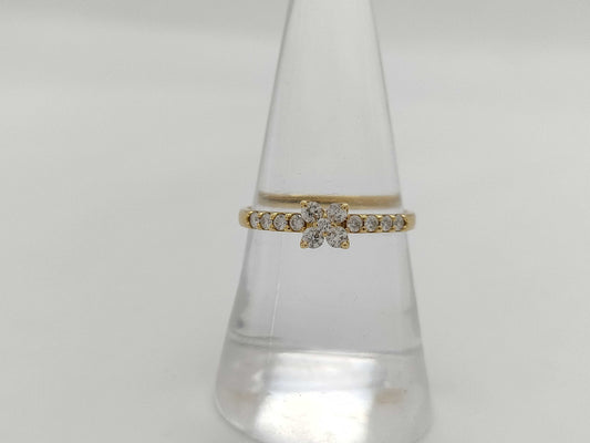 D0.30ct K18 1.8g Ring