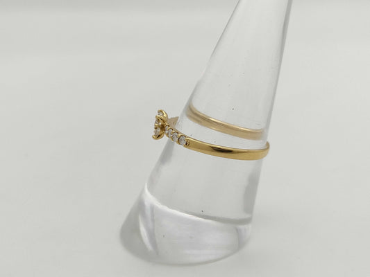 D0.30ct K18 1.8g Ring