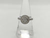 D1.00ct K14WG 3.3g Ring