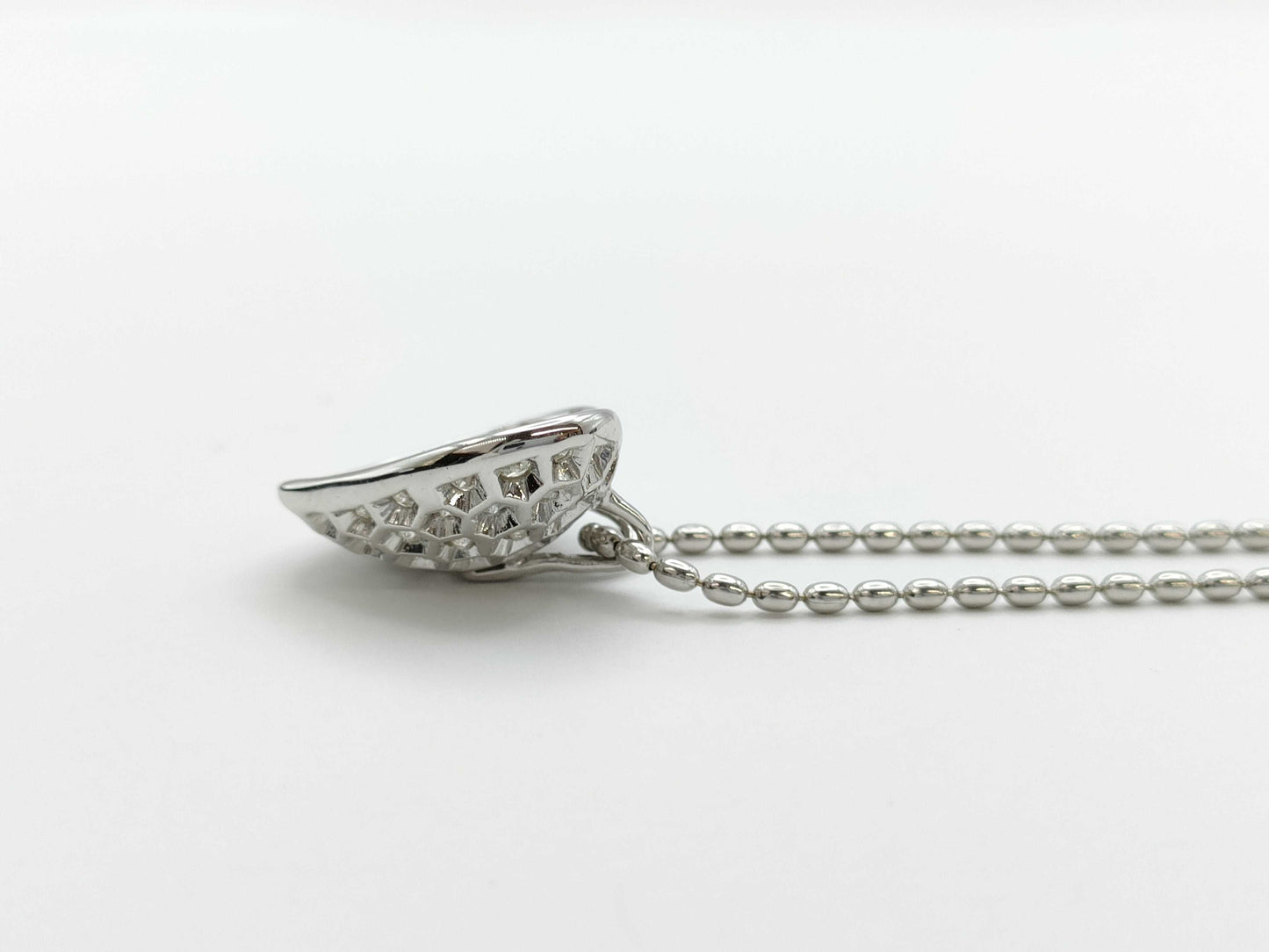 D1.26ct K18/K18WG 9.1g Necklace