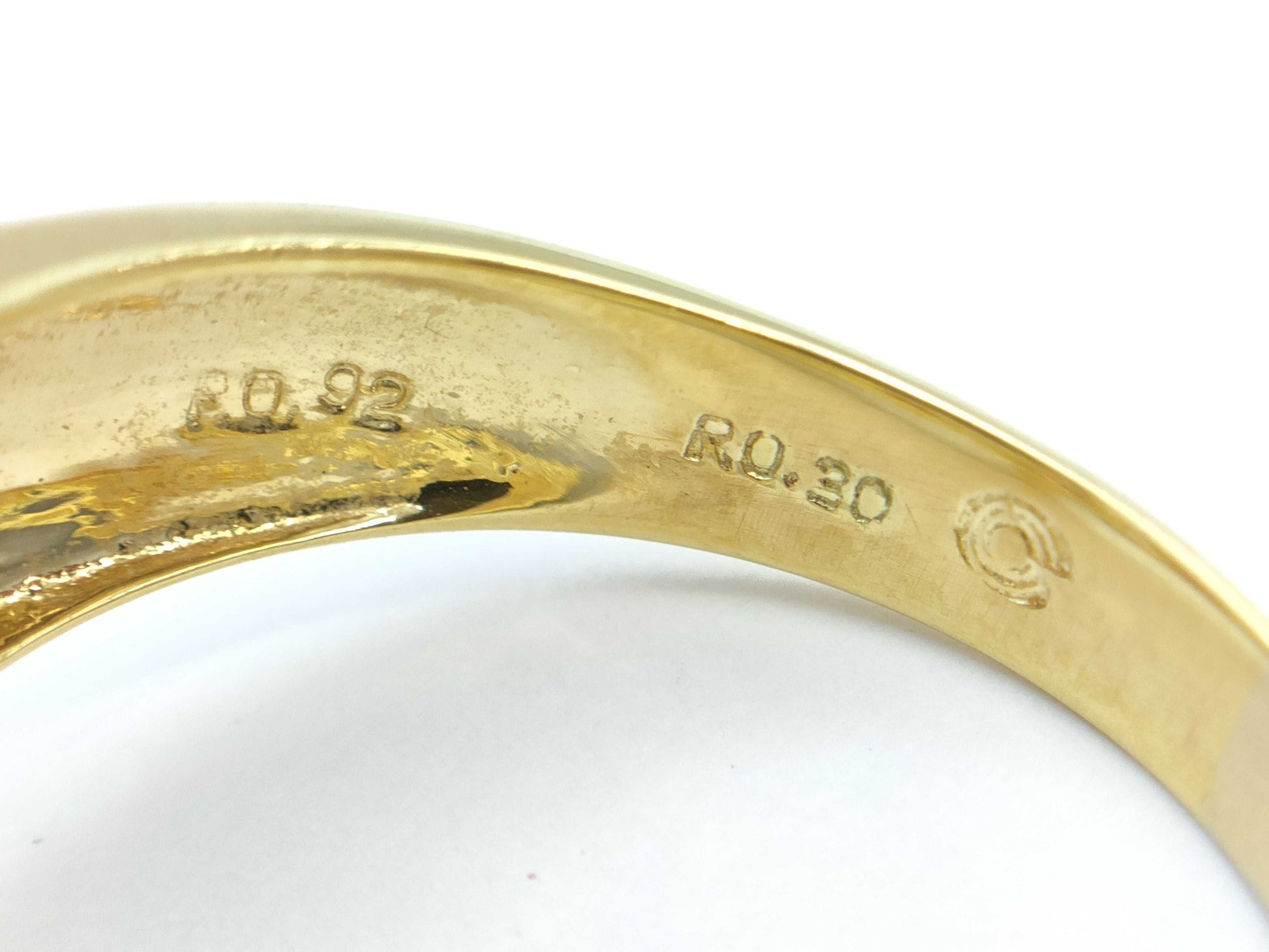 R0.92ct R0.30ct D1.00ct K18 7.0g Ring