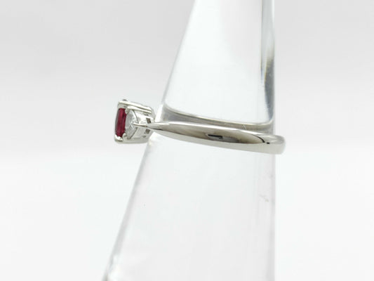 R0.530ct D0.16ct PT900 3.2g Ring