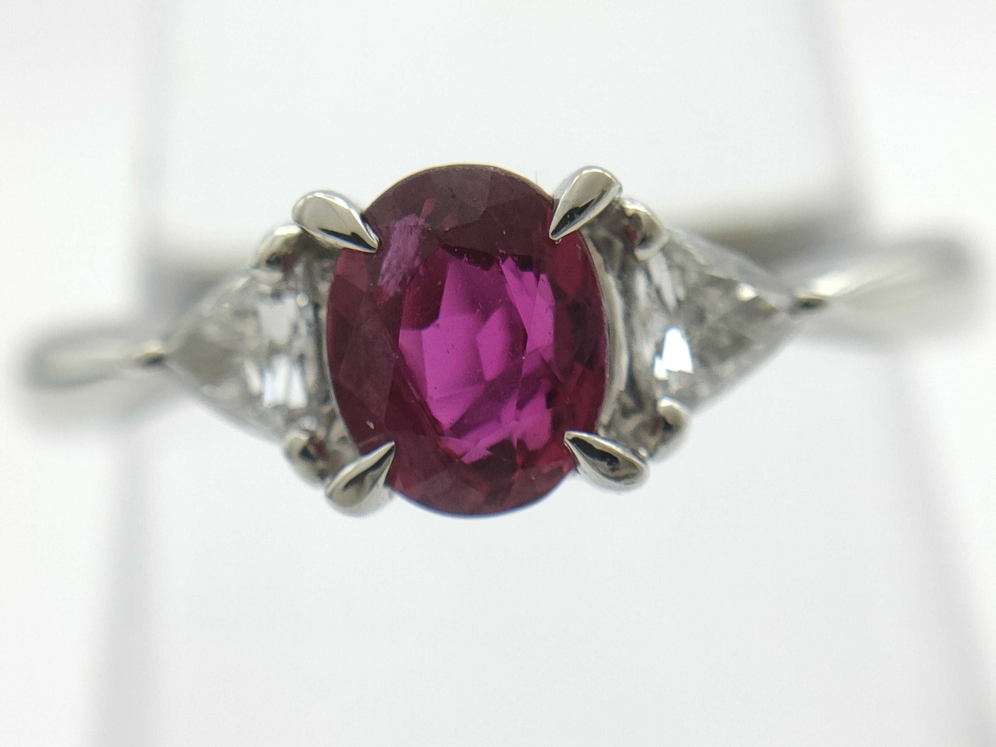 R0.530ct D0.16ct PT900 3.2g Ring