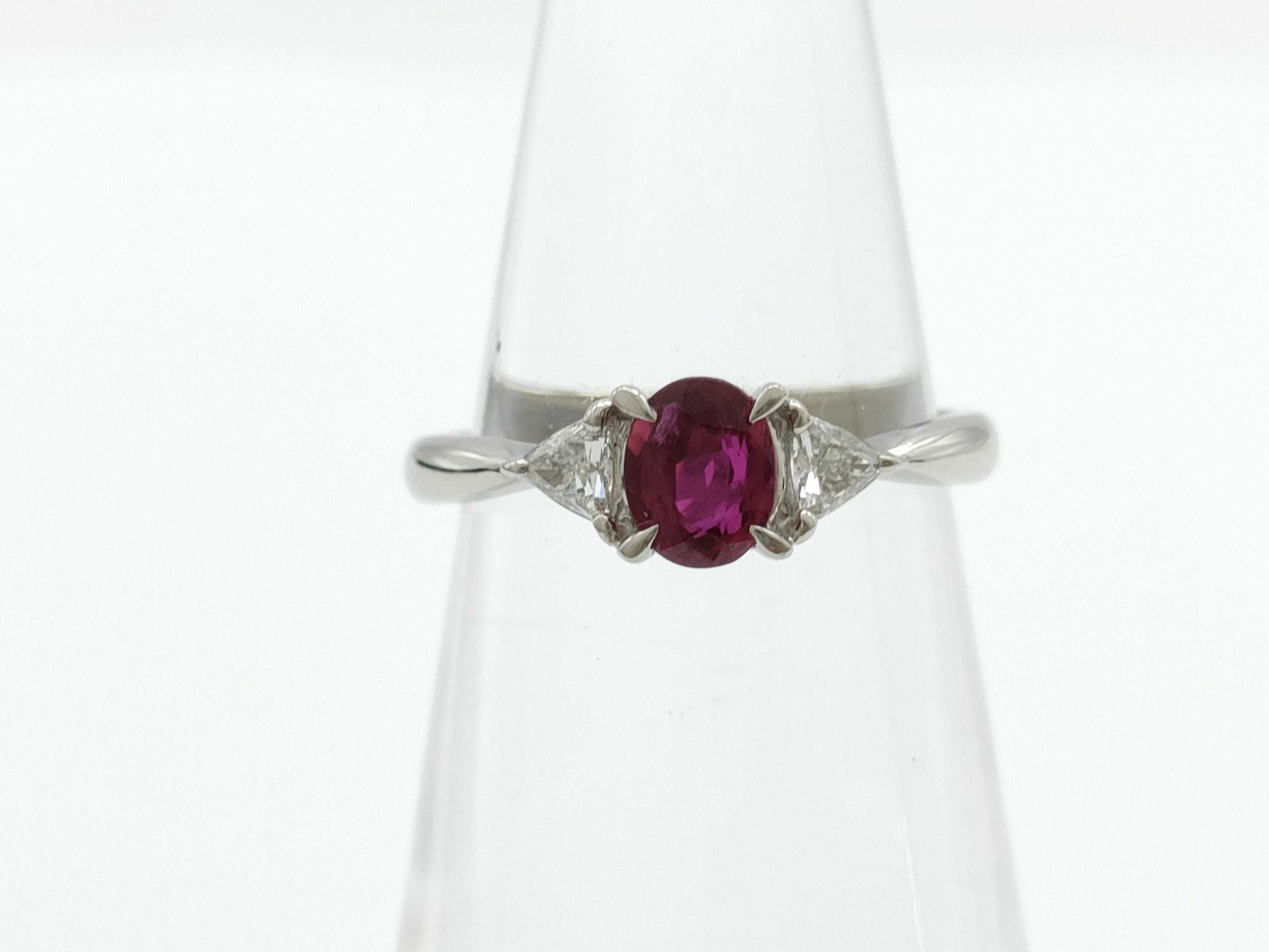 R0.530ct D0.16ct PT900 3.2g Ring