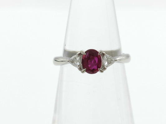 R0.530ct D0.16ct PT900 3.2g Ring