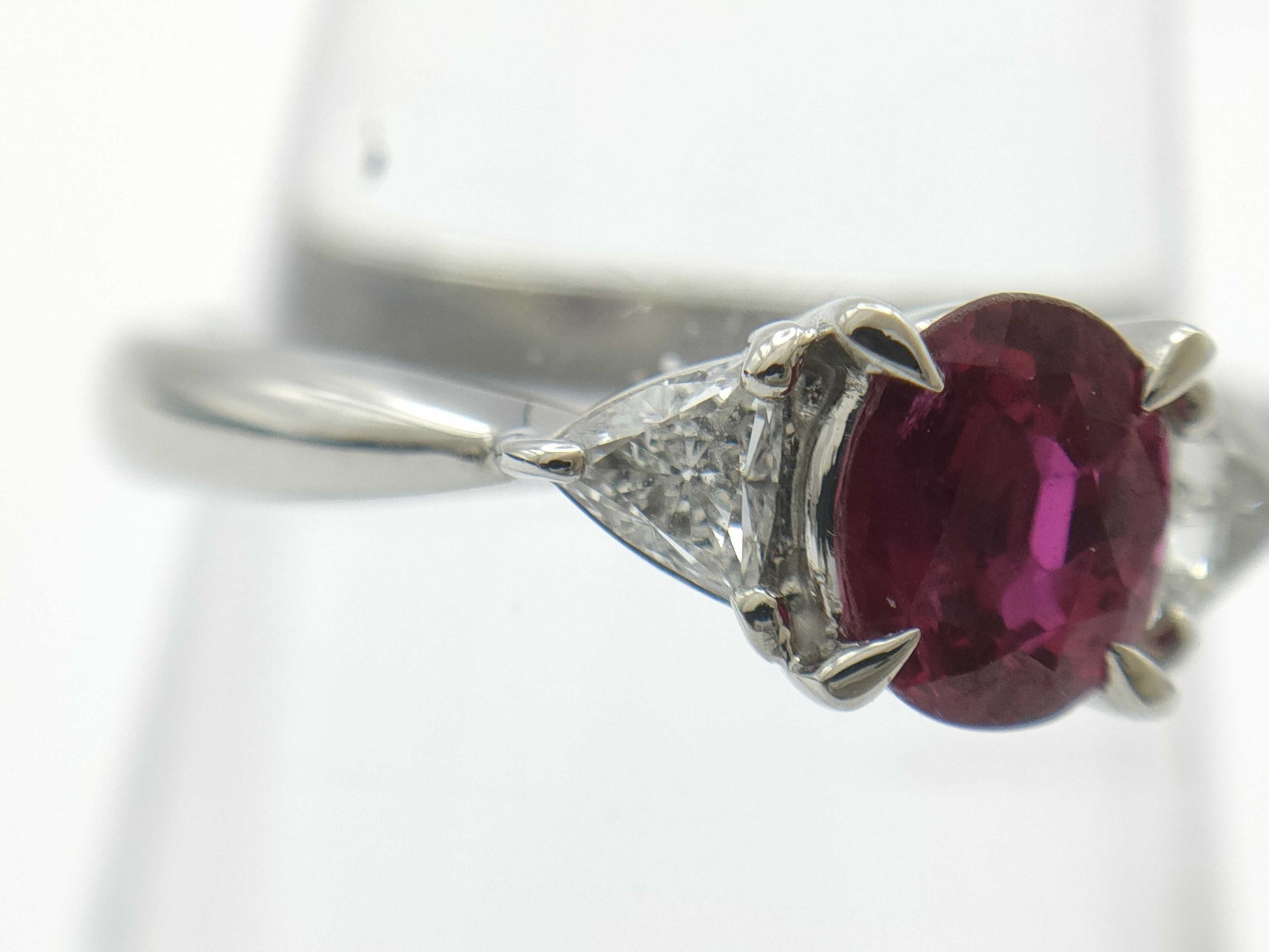 R0.530ct D0.16ct PT900 3.2g Ring