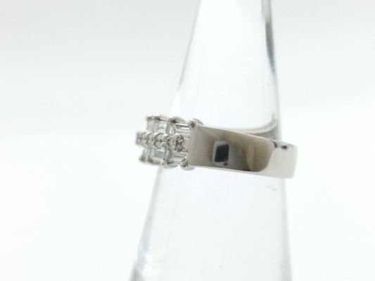 D1.26ct K18WG 6.0g Ring