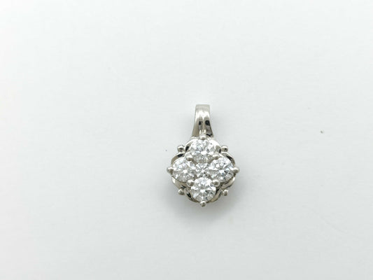 D0.30ct PT950 1.4g Pendant Top