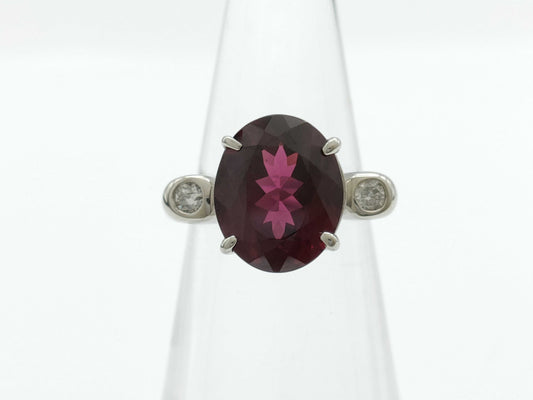 RGA5.24ct D0.09ct PT850 8.8g Ring