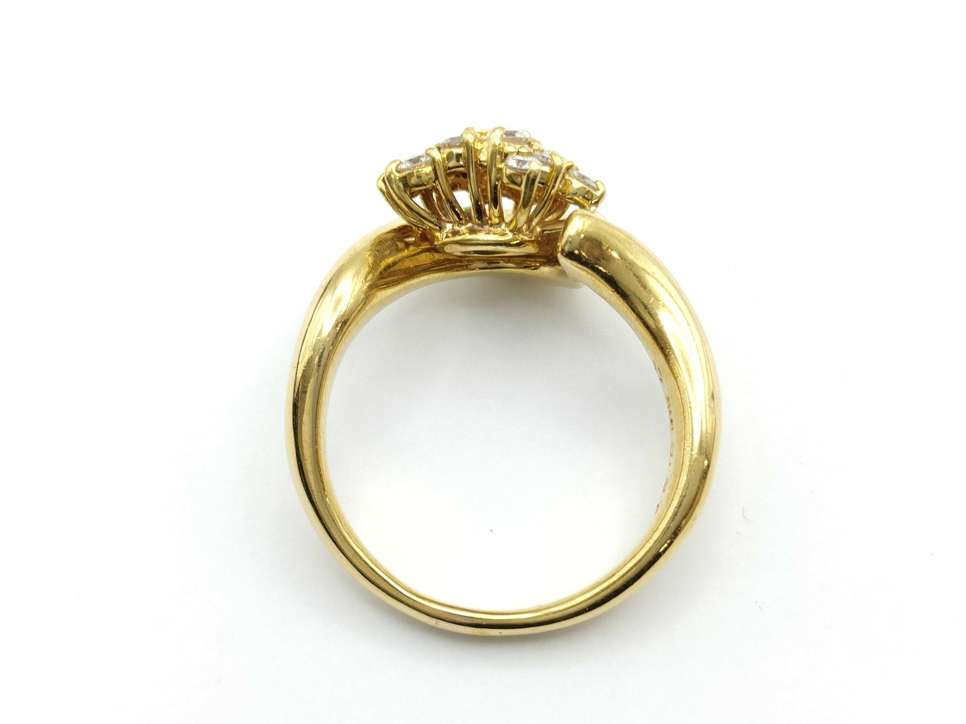 Star Sand D0.37ct K18 7.5g Ring