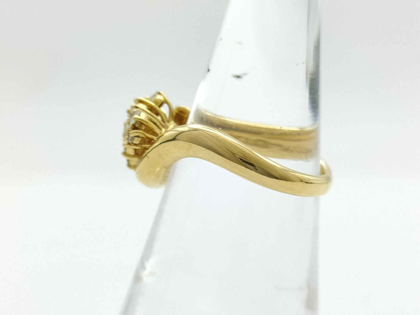 Star Sand D0.37ct K18 7.5g Ring