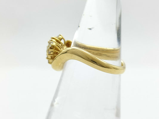 Star Sand D0.37ct K18 7.5g Ring