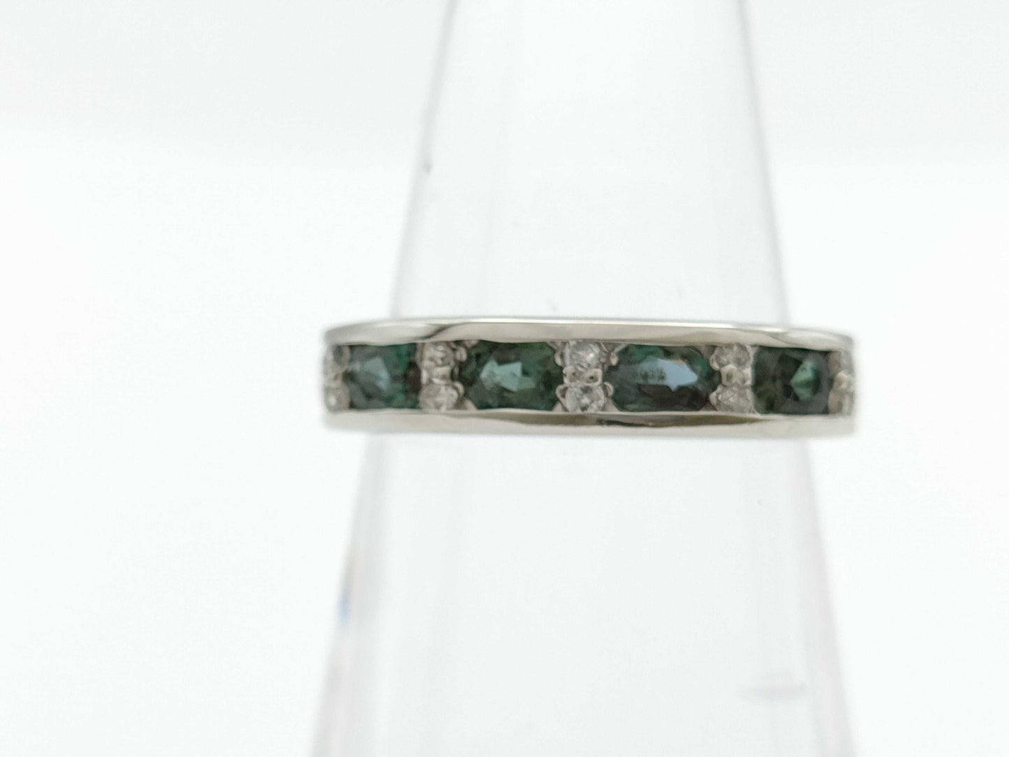 AX0.73ct D0.10ct PT900 4.3g Ring