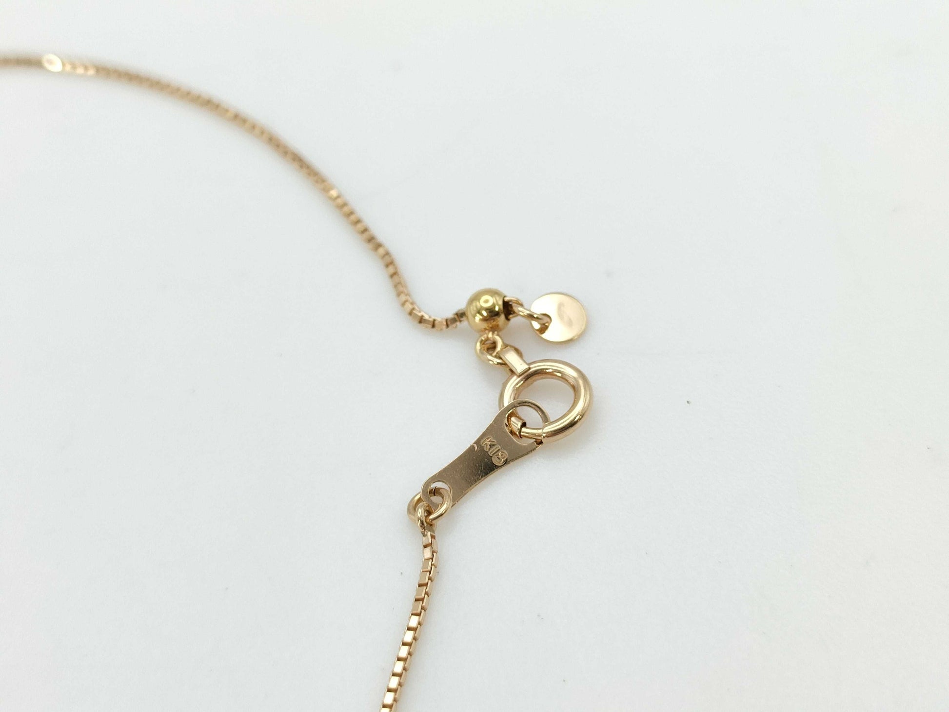 D0.205ct D0.02ct K18PG 2.5g Necklace