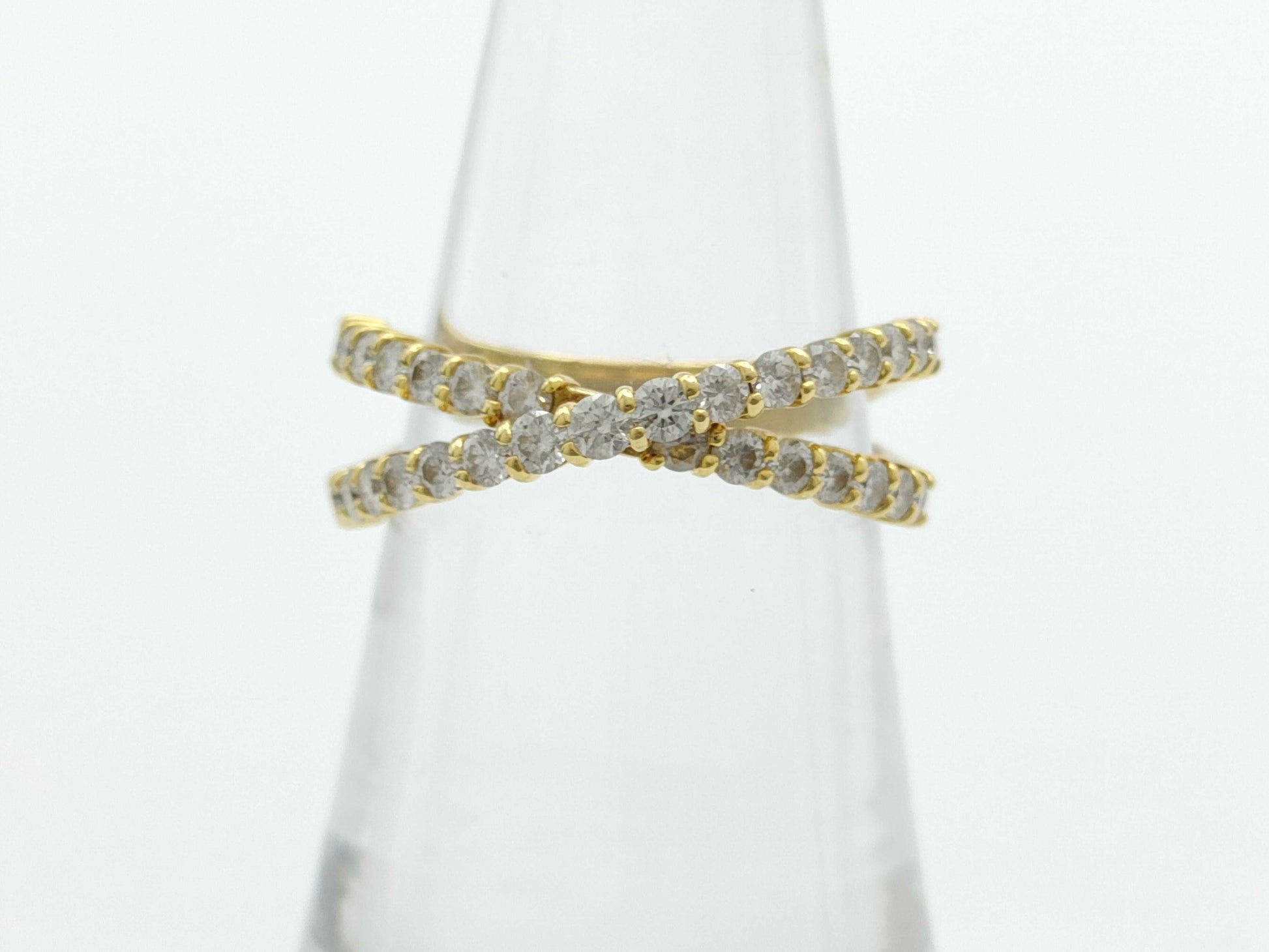 D0.75ct K18 4.0g Ring