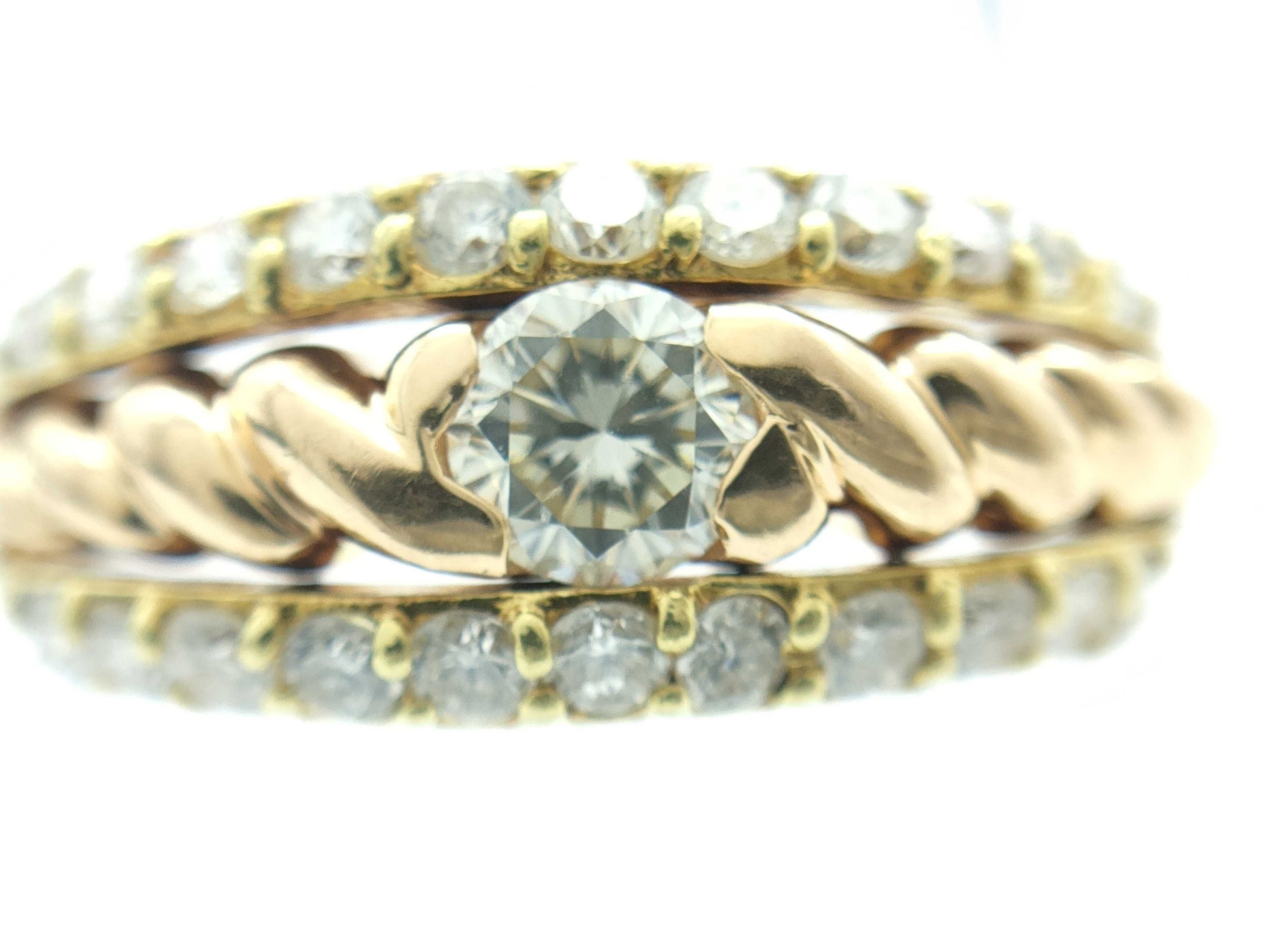D0.60ct K18 3.7g Ring