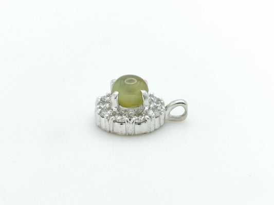 CE0.792ct D0.31ct PT900 2.0g Pendant Top