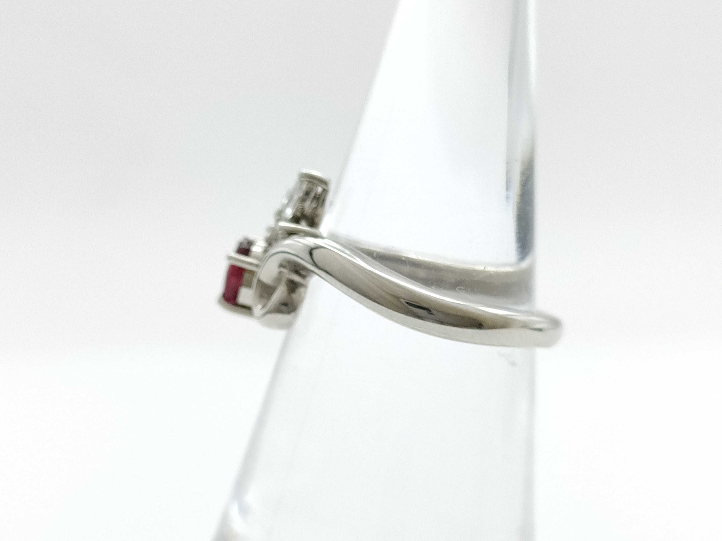 R0.641ct D0.22ct PT900 6.7g Ring