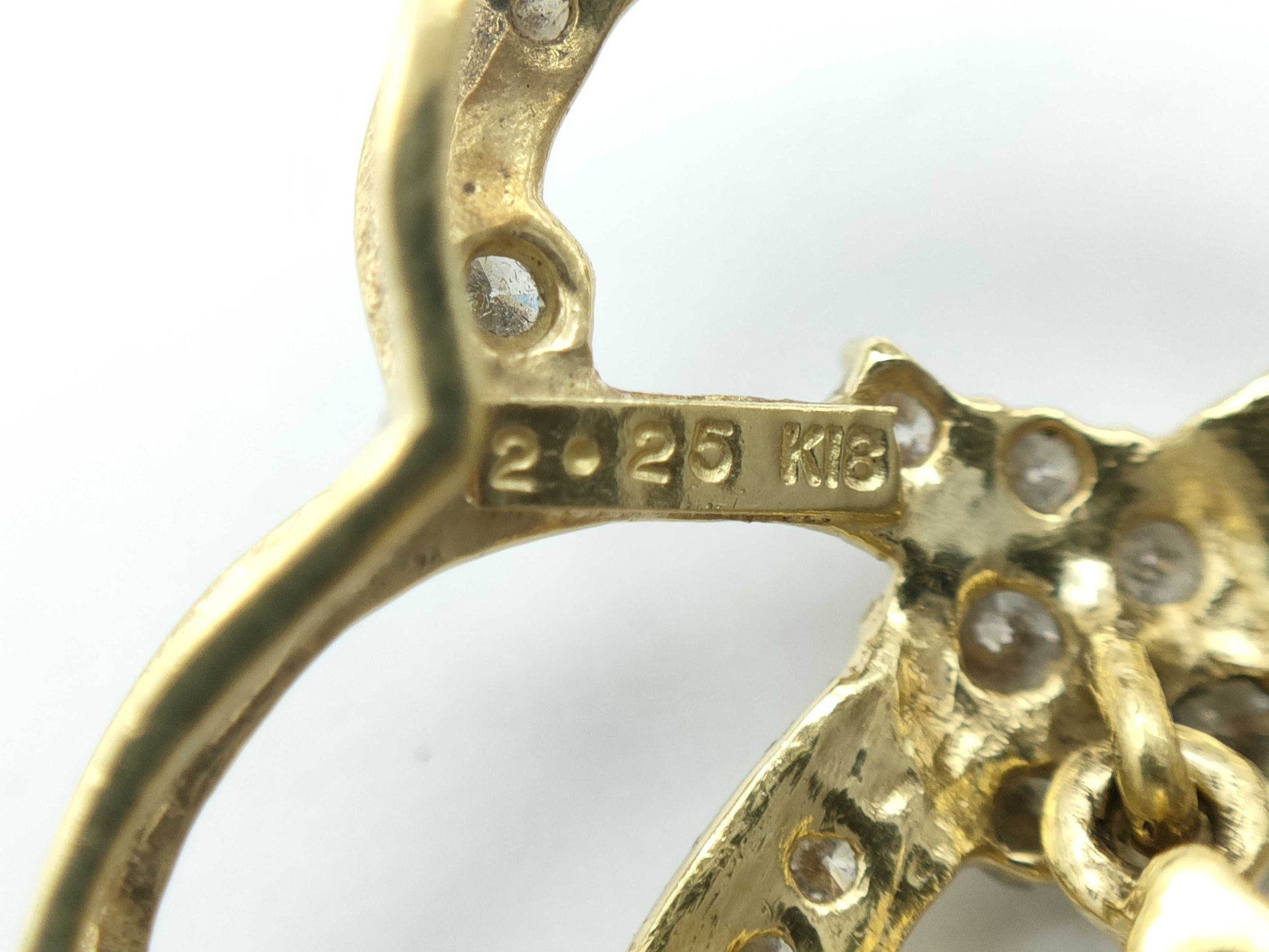 D2.25ct K18 10.6g Pendant Top