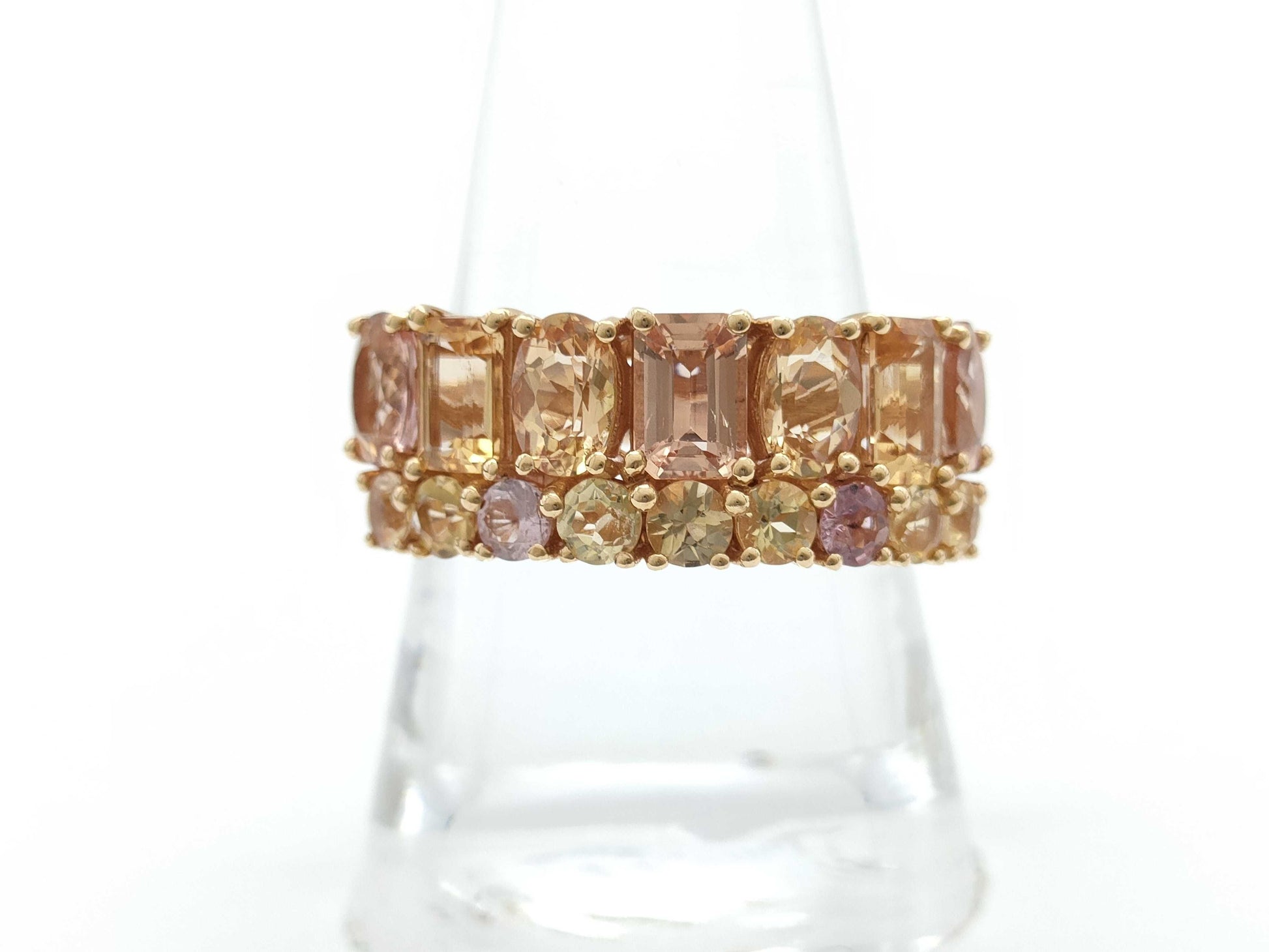 ITZ4.80ct K18PG 7.4g Ring